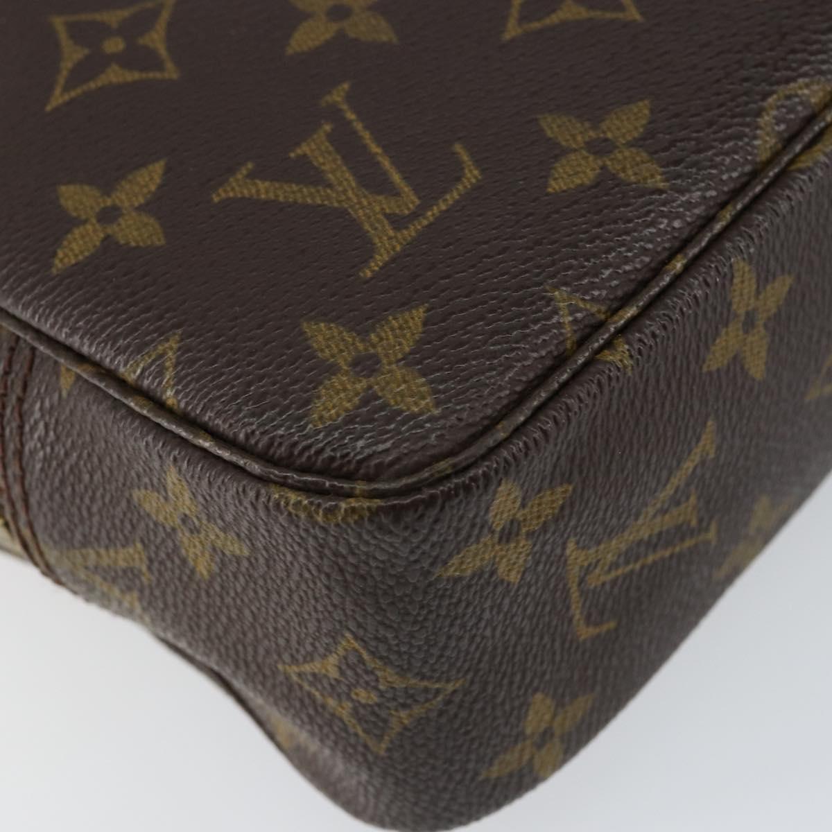 LOUIS VUITTON Monogram Trousse Toilette 23 Clutch Bag M47524 LV Auth 155676
