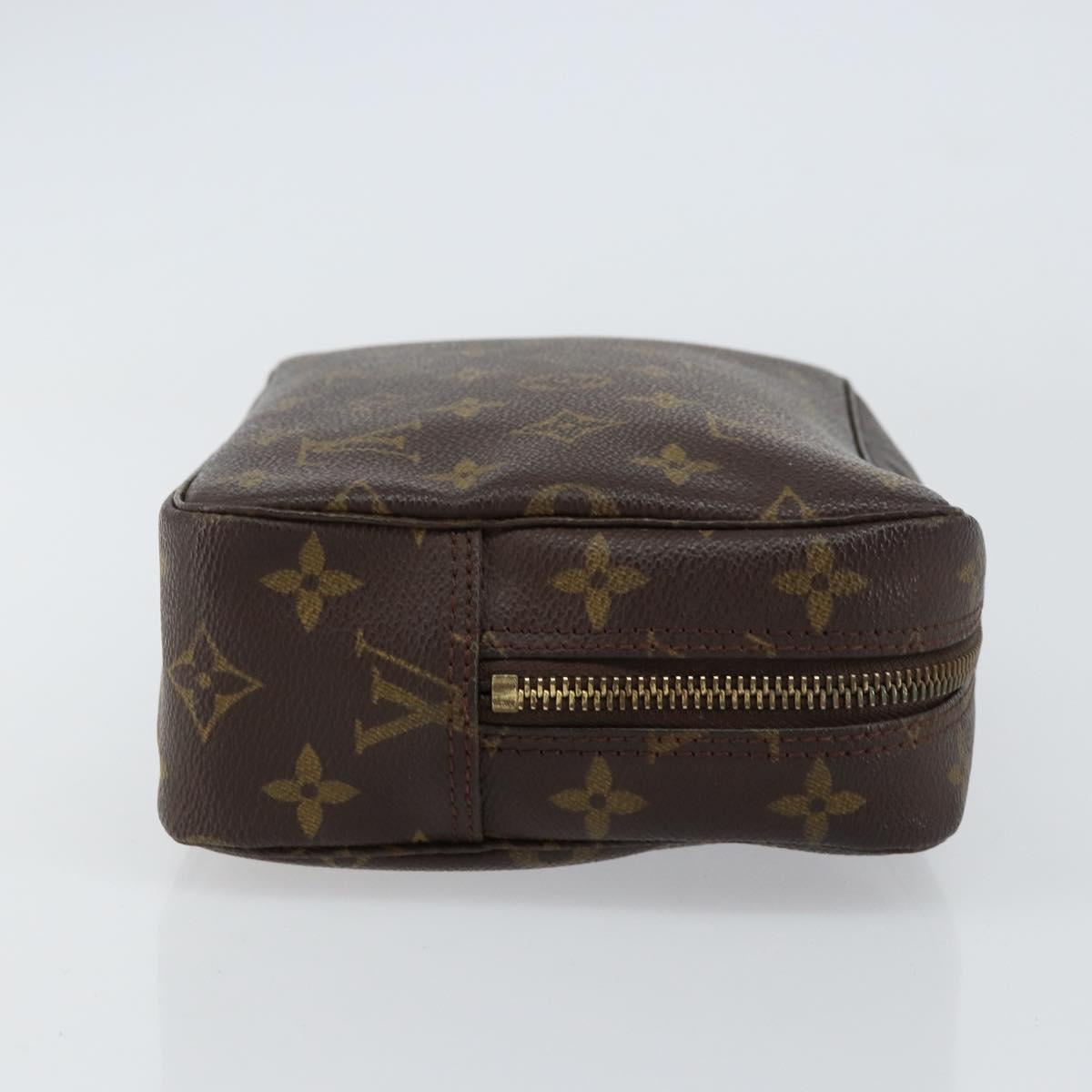 LOUIS VUITTON Monogram Trousse Toilette 23 Clutch Bag M47524 LV Auth 155676