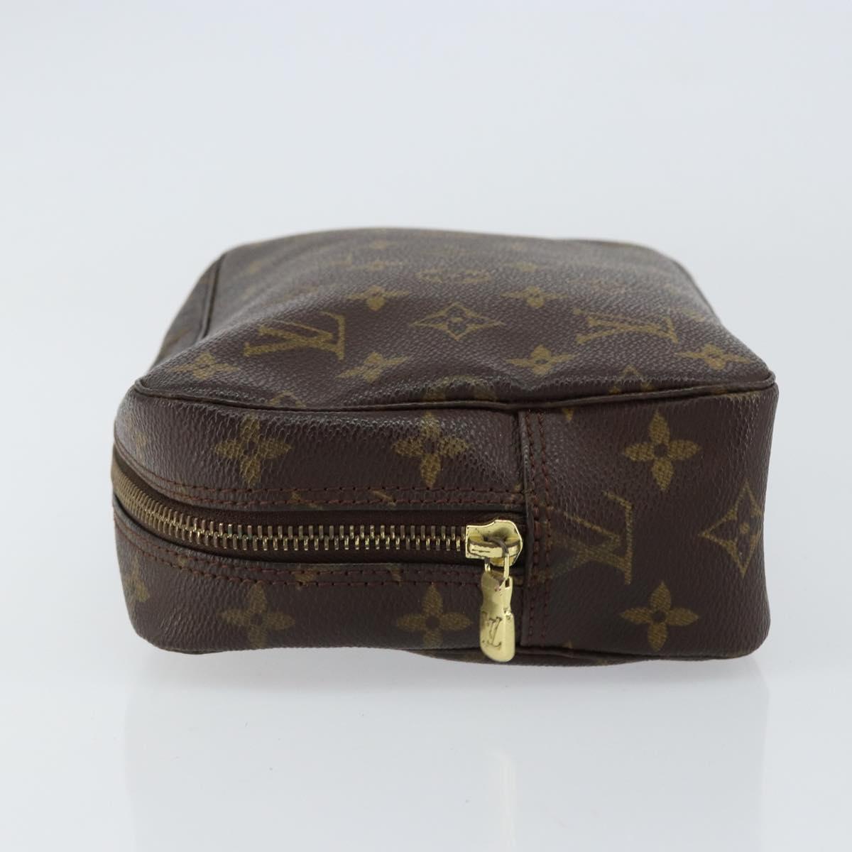 LOUIS VUITTON Monogram Trousse Toilette 23 Clutch Bag M47524 LV Auth 155676