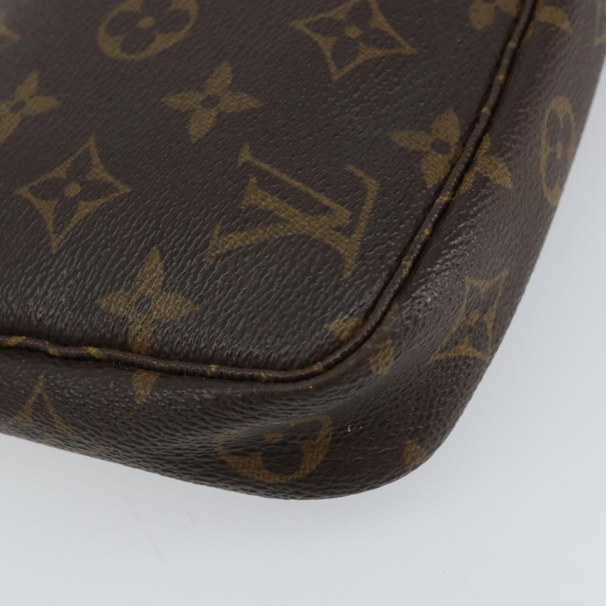 LOUIS VUITTON Monogram Pochette Accessoires Pouch M51980 LV Auth 155677