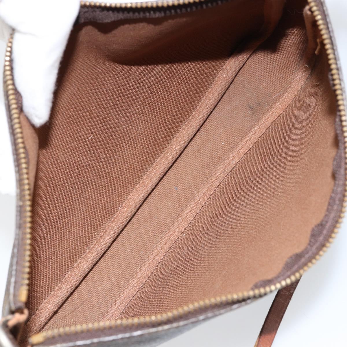 LOUIS VUITTON Monogram Pochette Accessoires Pouch M51980 LV Auth 155677