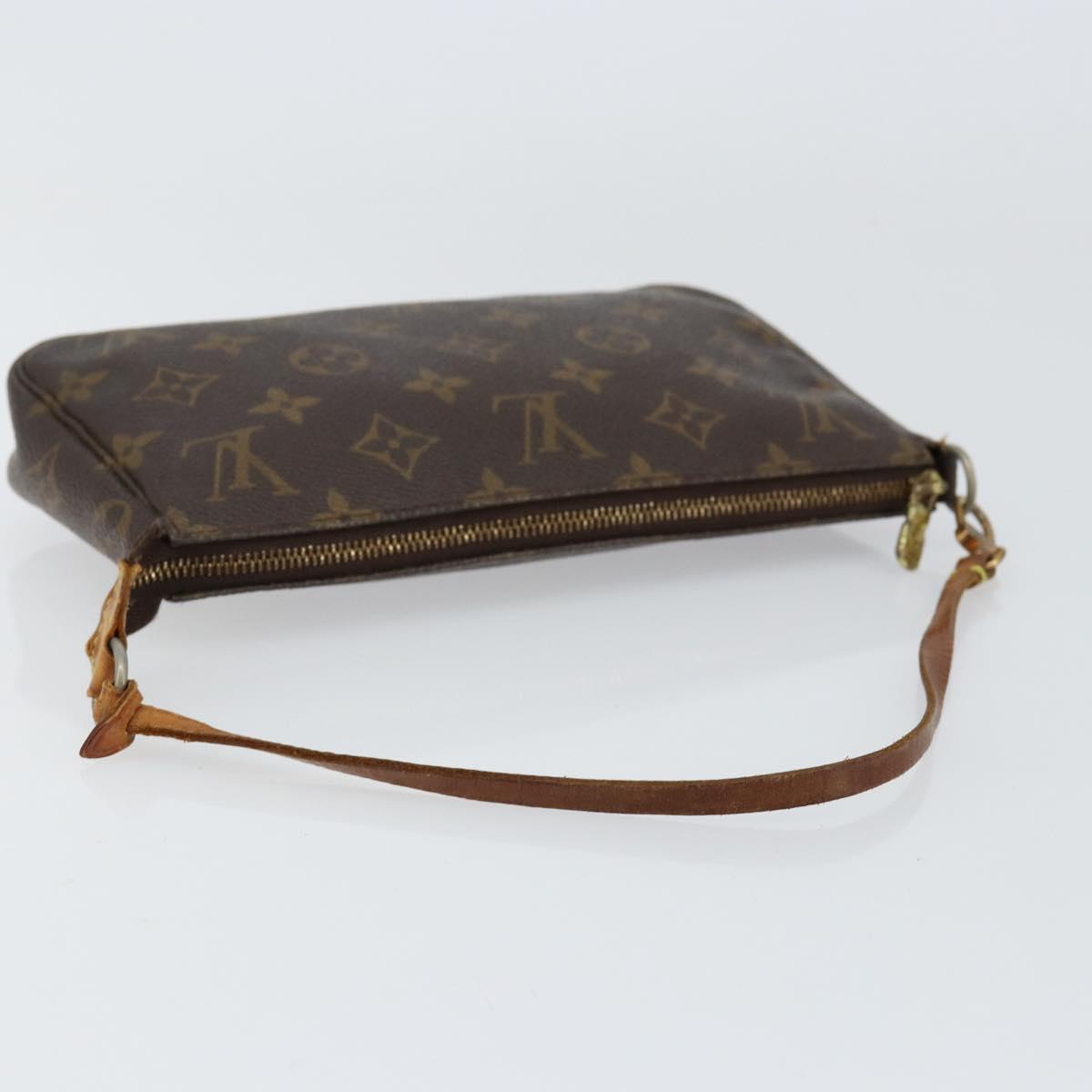 LOUIS VUITTON Monogram Pochette Accessoires Pouch M51980 LV Auth 155677
