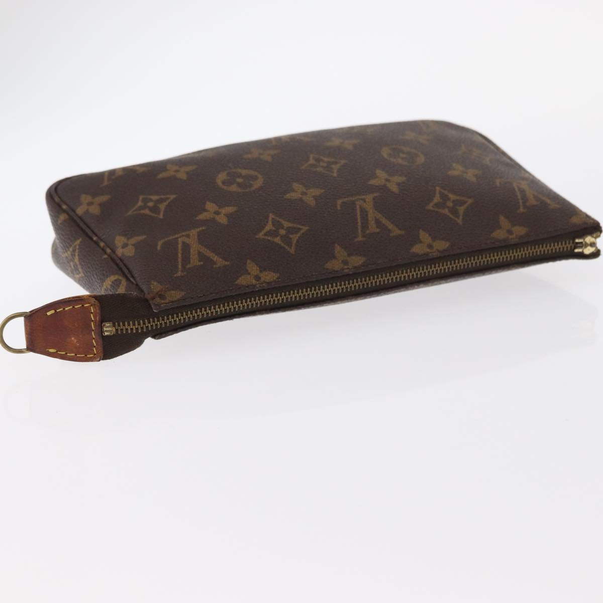 LOUIS VUITTON Monogram Pochette Accessoires Pouch M51980 LV Auth 155678