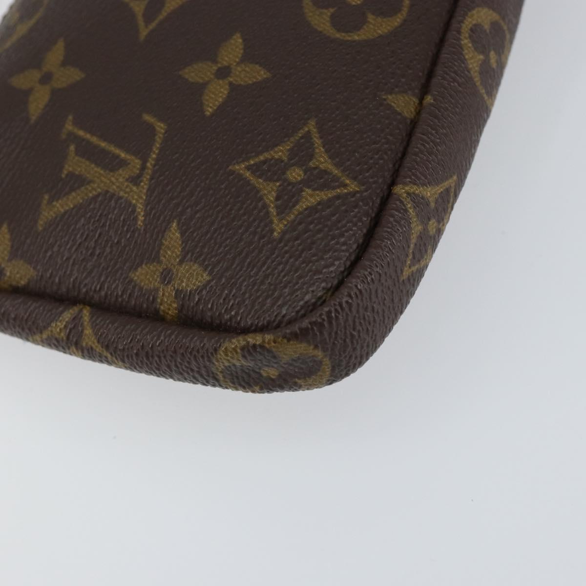LOUIS VUITTON Monogram Sac Shopping Pouch LV Auth 155679