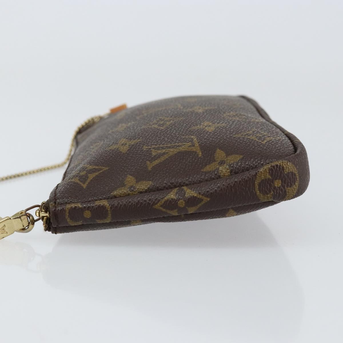LOUIS VUITTON Monogram Sac Shopping Pouch LV Auth 155679
