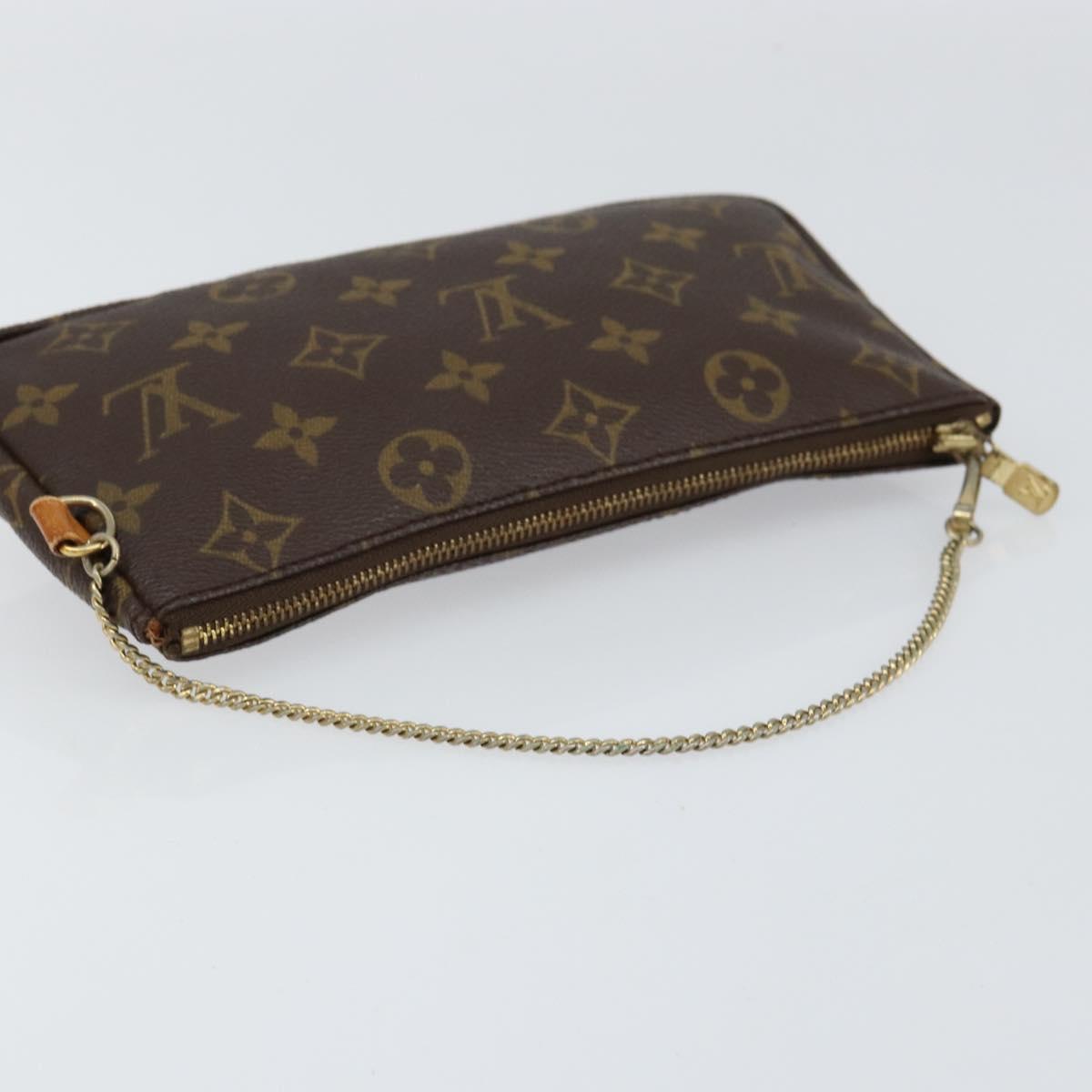 LOUIS VUITTON Monogram Sac Shopping Pouch LV Auth 155679