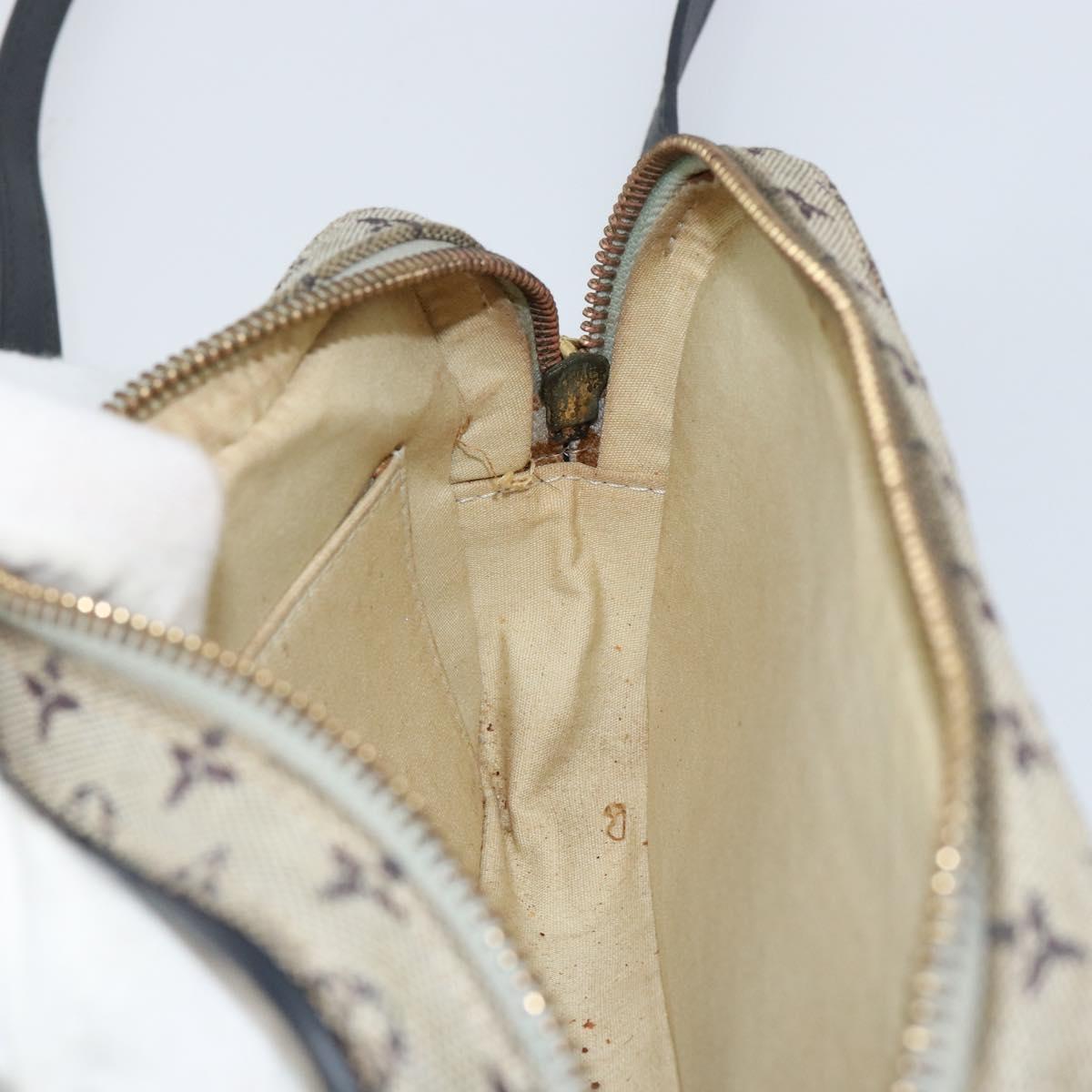 LOUIS VUITTON Monogram Mini Juliet MM Shoulder Bag Blue M92004 LV Auth 155680