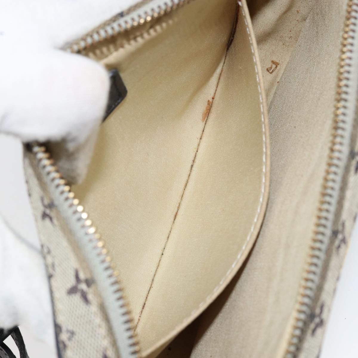 LOUIS VUITTON Monogram Mini Juliet MM Shoulder Bag Blue M92004 LV Auth 155680