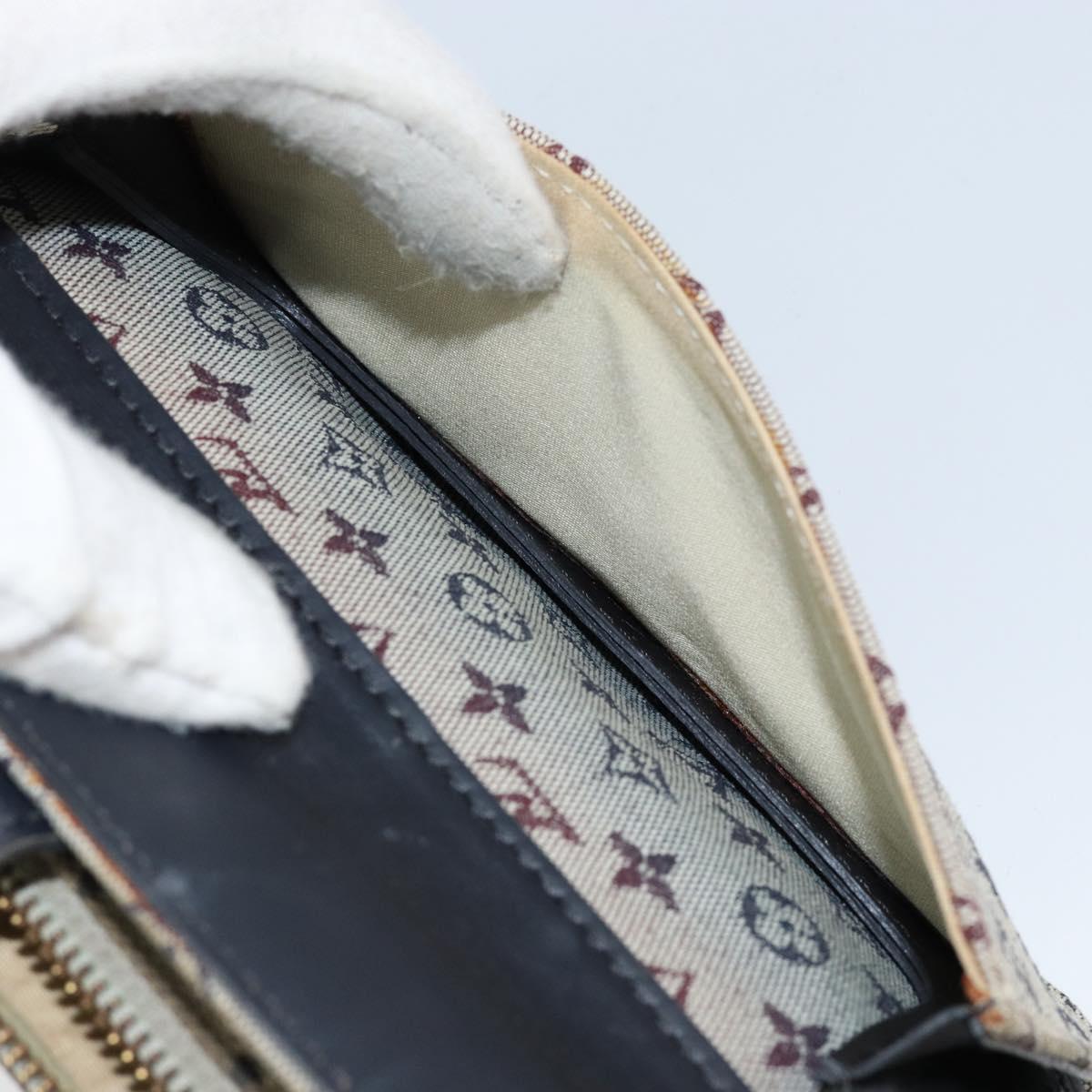 LOUIS VUITTON Monogram Mini Juliet MM Shoulder Bag Blue M92004 LV Auth 155680