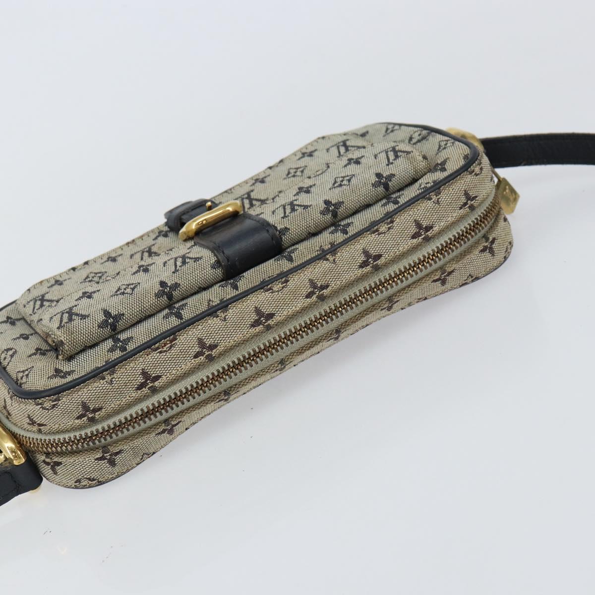 LOUIS VUITTON Monogram Mini Juliet MM Shoulder Bag Blue M92004 LV Auth 155680