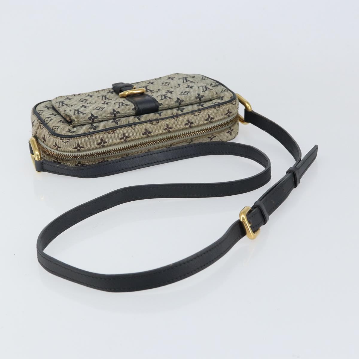 LOUIS VUITTON Monogram Mini Juliet MM Shoulder Bag Blue M92004 LV Auth 155680