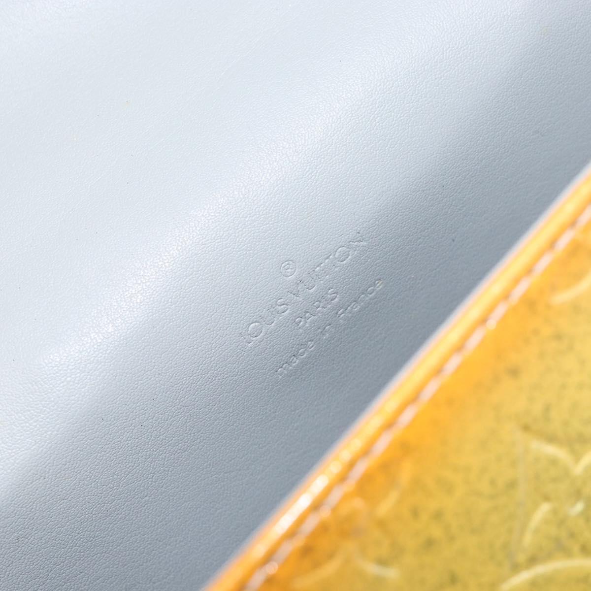 LOUIS VUITTON Monogram Vernis Spring Street Hand Bag Gris M91029 LV Auth 155681