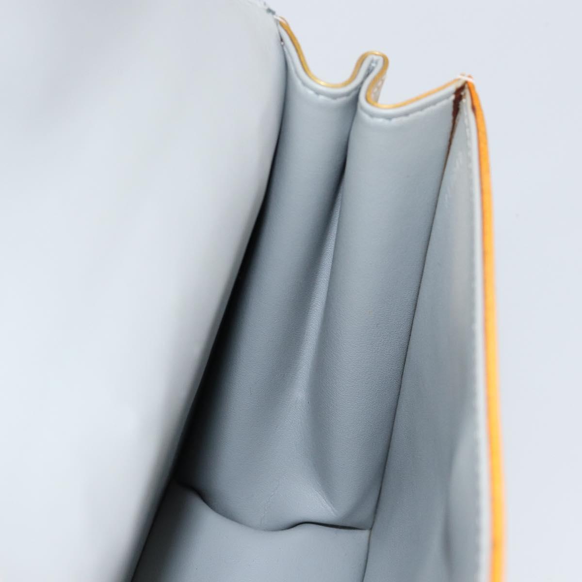 LOUIS VUITTON Monogram Vernis Spring Street Hand Bag Gris M91029 LV Auth 155681