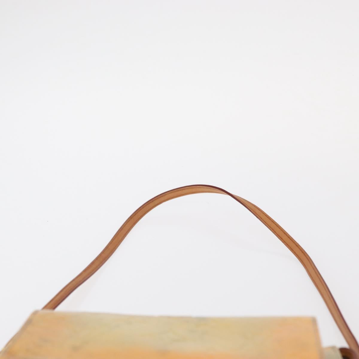 LOUIS VUITTON Monogram Vernis Motto Accessory Pouch Gris M91030 LV Auth 155682