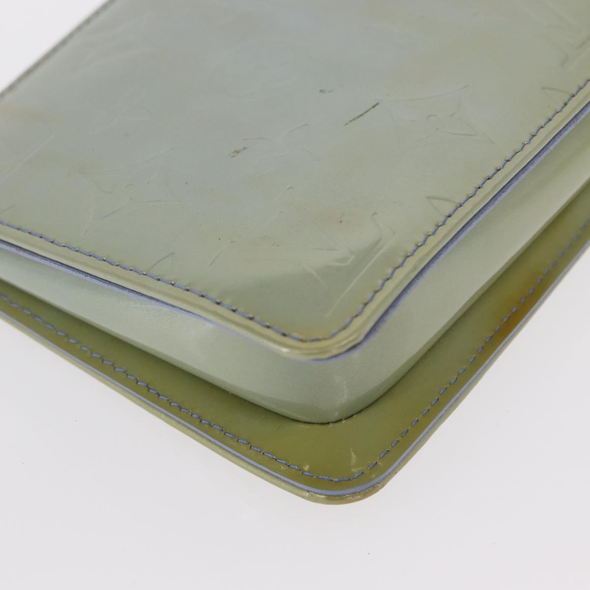 LOUIS VUITTON Monogram Vernis Lexington Pouch Lavande M91222 LV Auth 155683