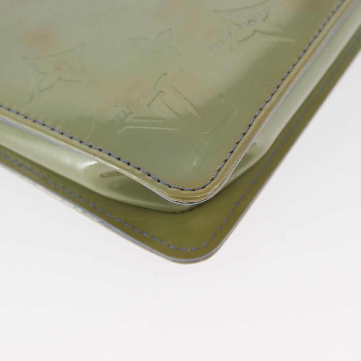 LOUIS VUITTON Monogram Vernis Lexington Pouch Lavande M91222 LV Auth 155683