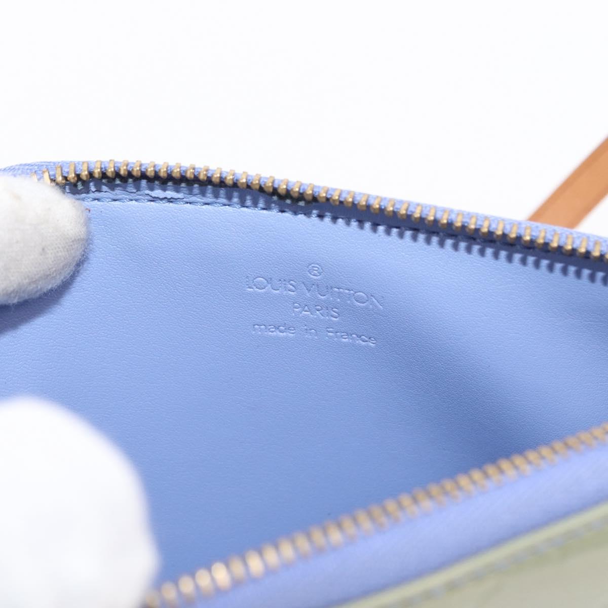 LOUIS VUITTON Monogram Vernis Lexington Pouch Lavande M91222 LV Auth 155683