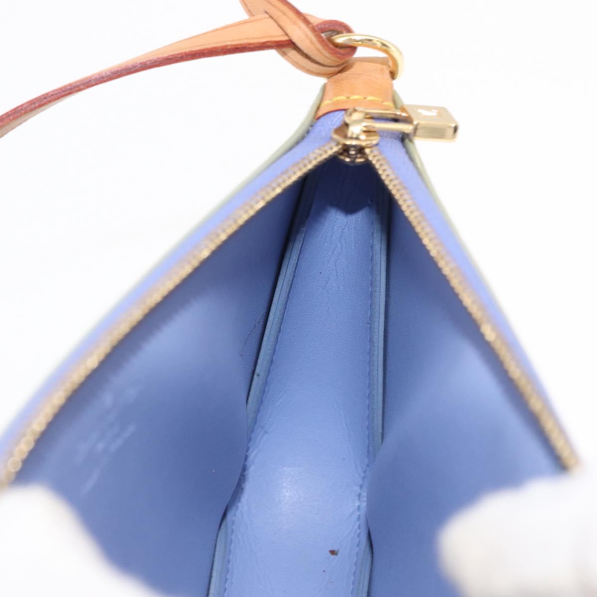 LOUIS VUITTON Monogram Vernis Lexington Pouch Lavande M91222 LV Auth 155683