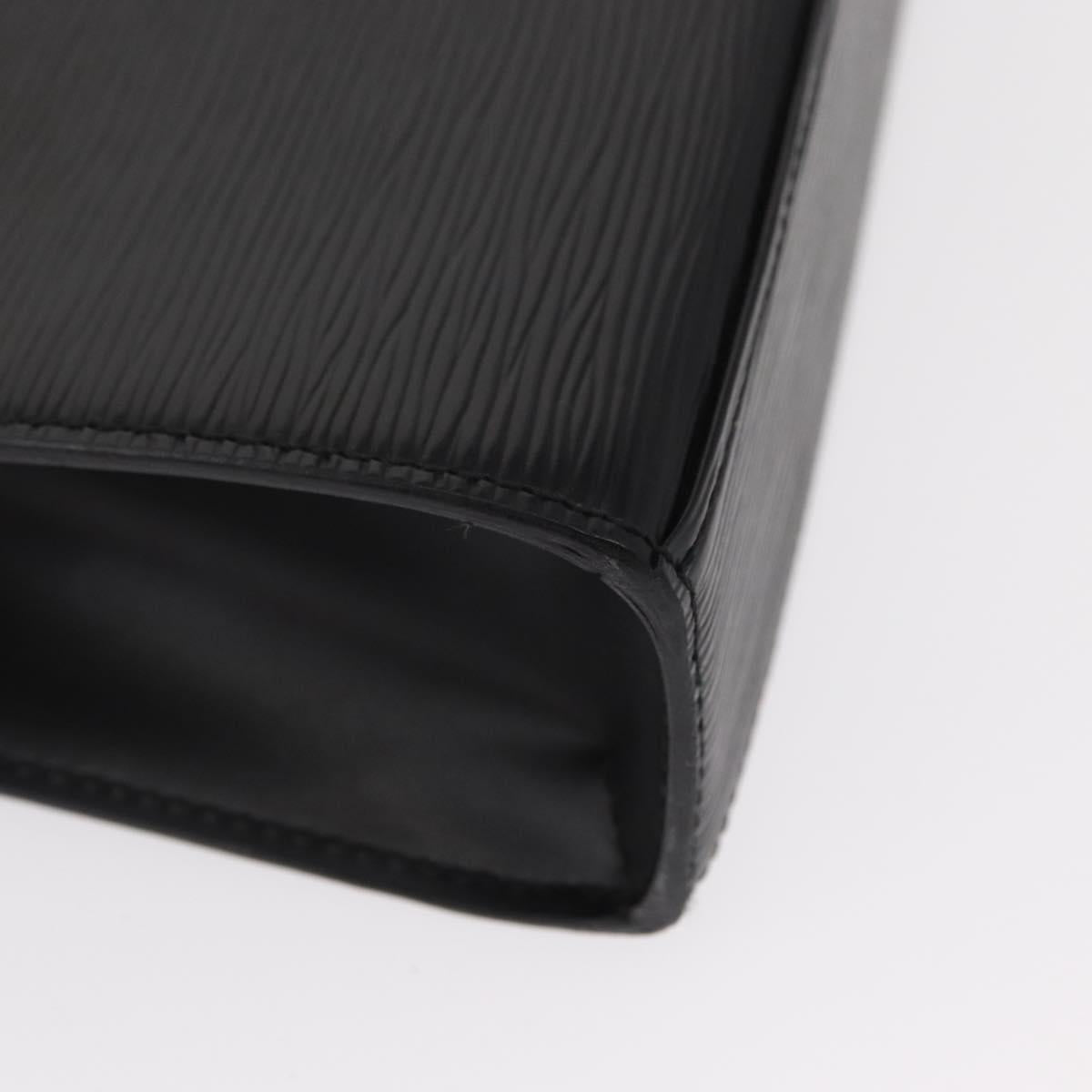 LOUIS VUITTON Epi Malesherbes Hand Bag Black M52372 LV Auth 155684