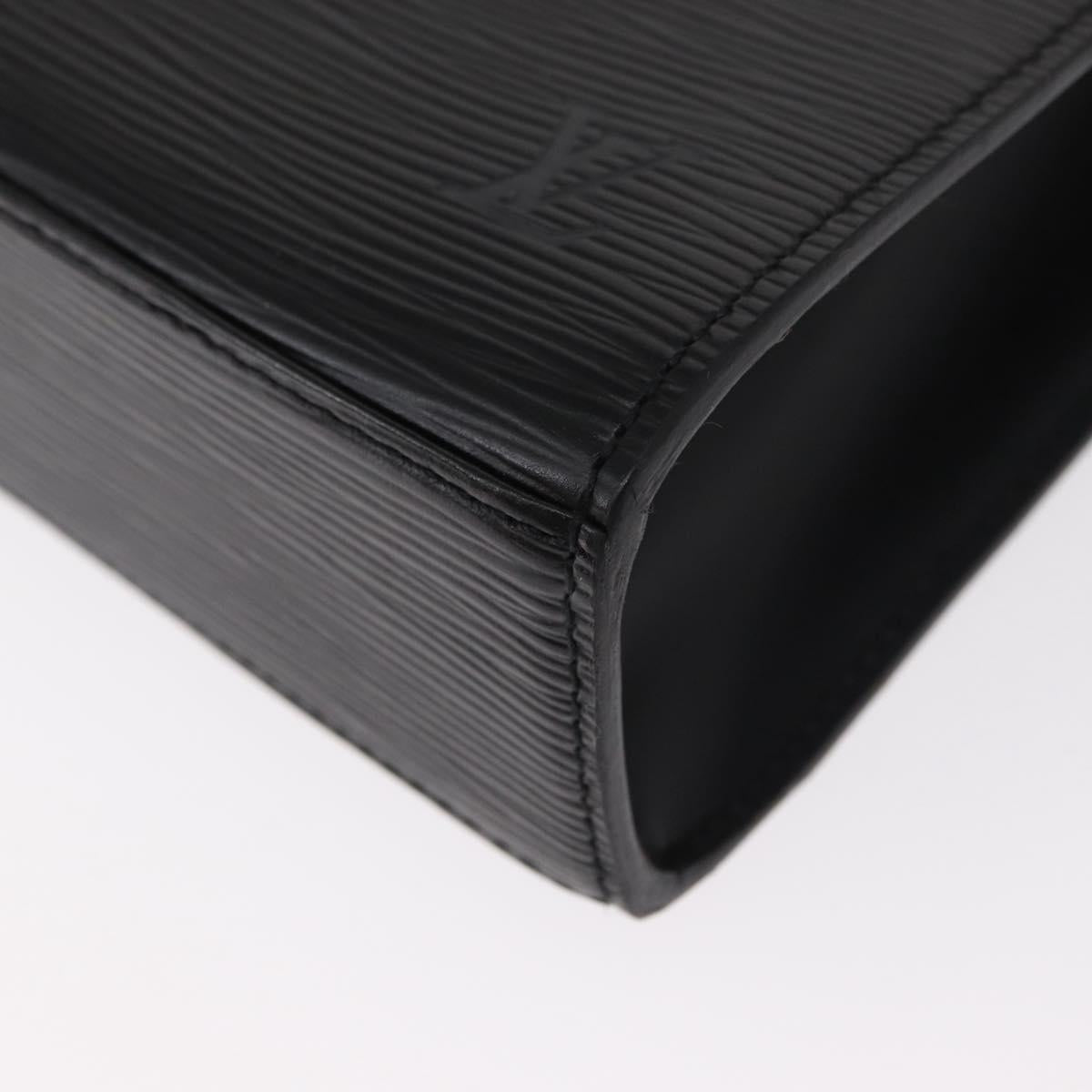 LOUIS VUITTON Epi Malesherbes Hand Bag Black M52372 LV Auth 155684