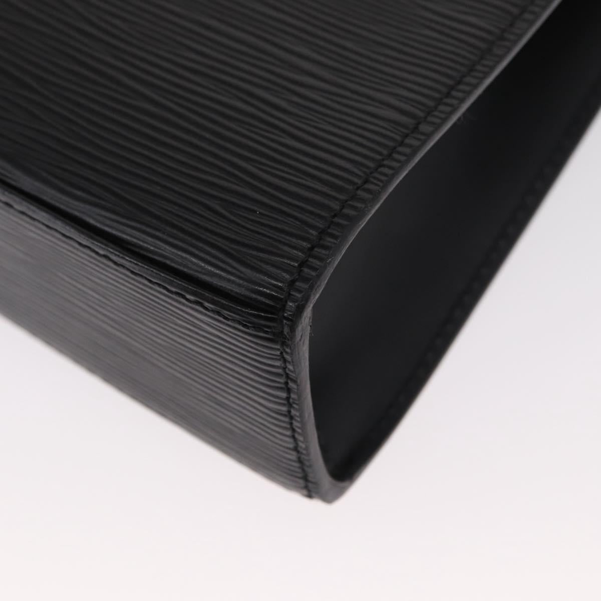 LOUIS VUITTON Epi Malesherbes Hand Bag Black M52372 LV Auth 155684