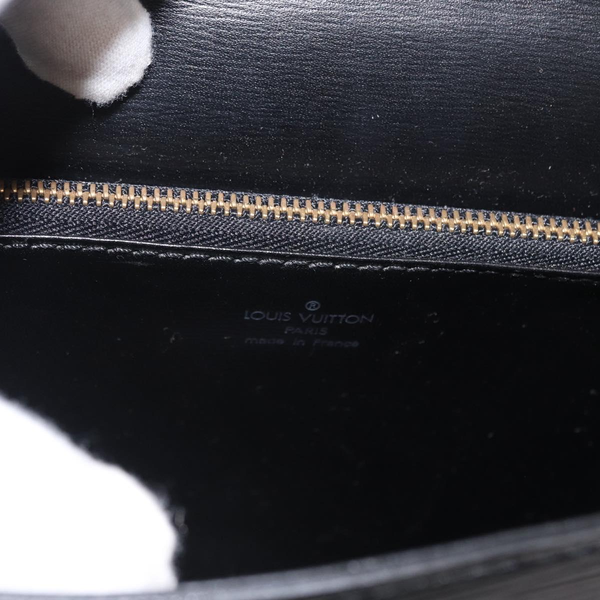 LOUIS VUITTON Epi Malesherbes Hand Bag Black M52372 LV Auth 155684