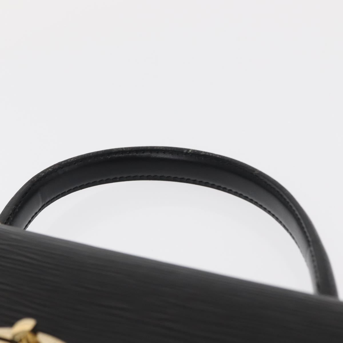 LOUIS VUITTON Epi Malesherbes Hand Bag Black M52372 LV Auth 155684