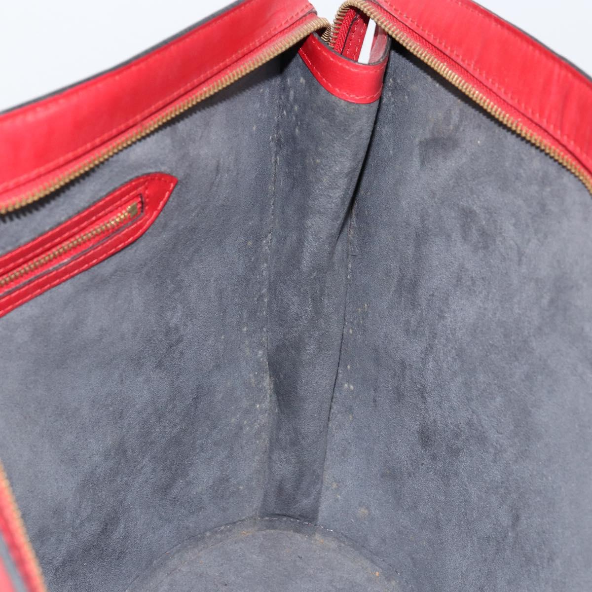 LOUIS VUITTON Epi Saint Jacques Shopping Shoulder Bag Red M52277 LV Auth 155685