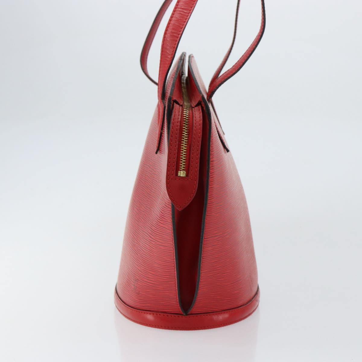 LOUIS VUITTON Epi Saint Jacques Shopping Shoulder Bag Red M52277 LV Auth 155685