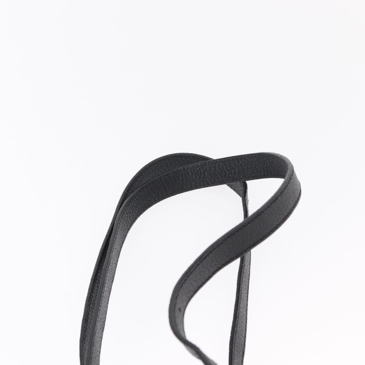 GUCCI Bamboo Backpack Suede Black Gold Auth 155693