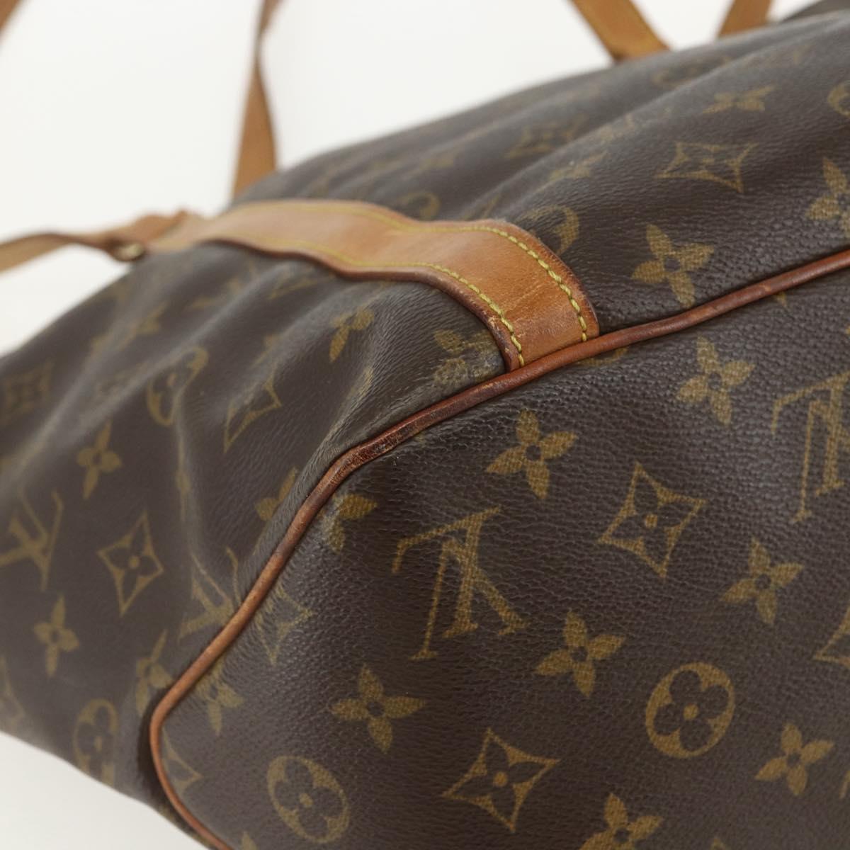 LOUIS VUITTON Monogram Sac Shopping Tote Bag M51108 LV Auth 155716