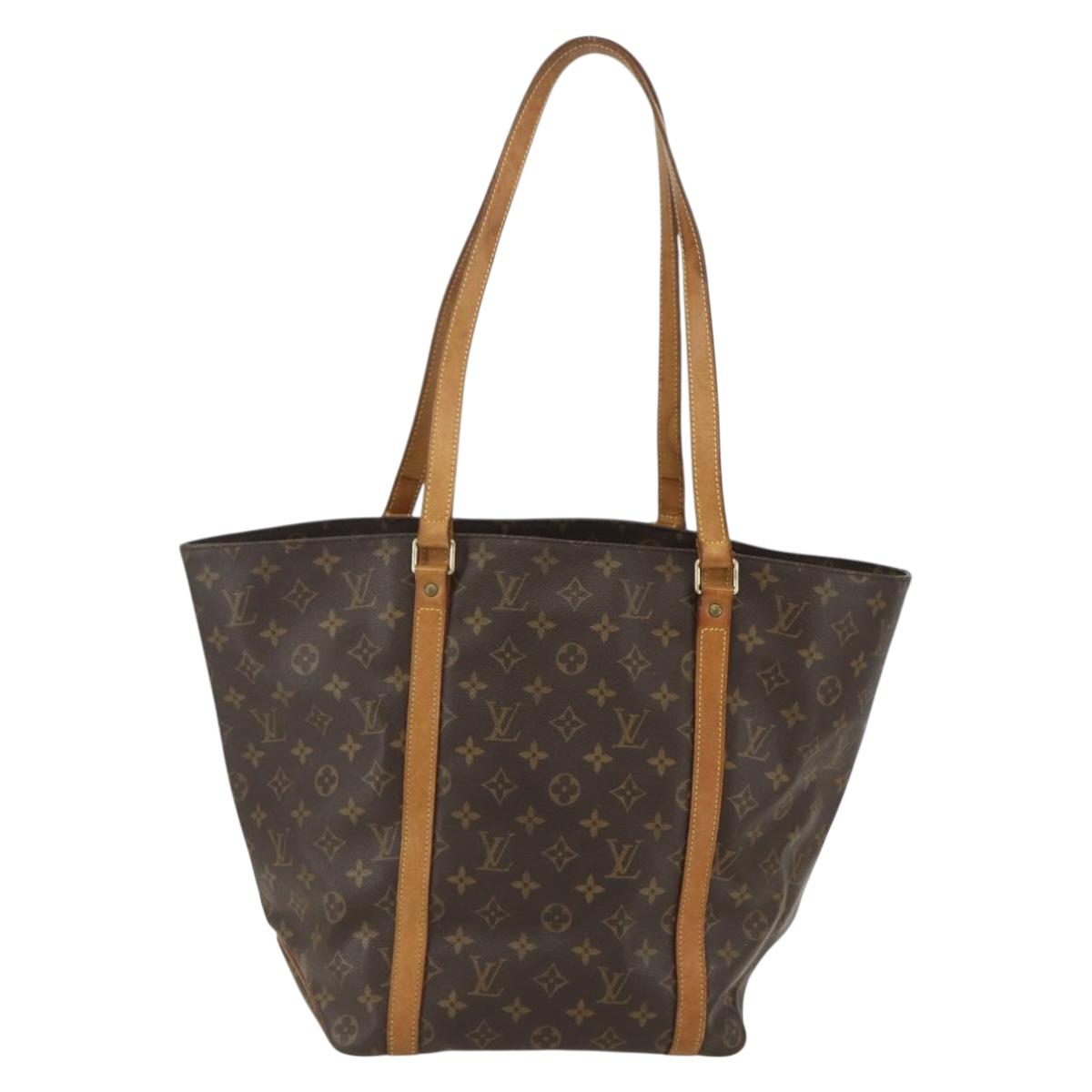 LOUIS VUITTON Monogram Sac Shopping Tote Bag M51108 LV Auth 155716