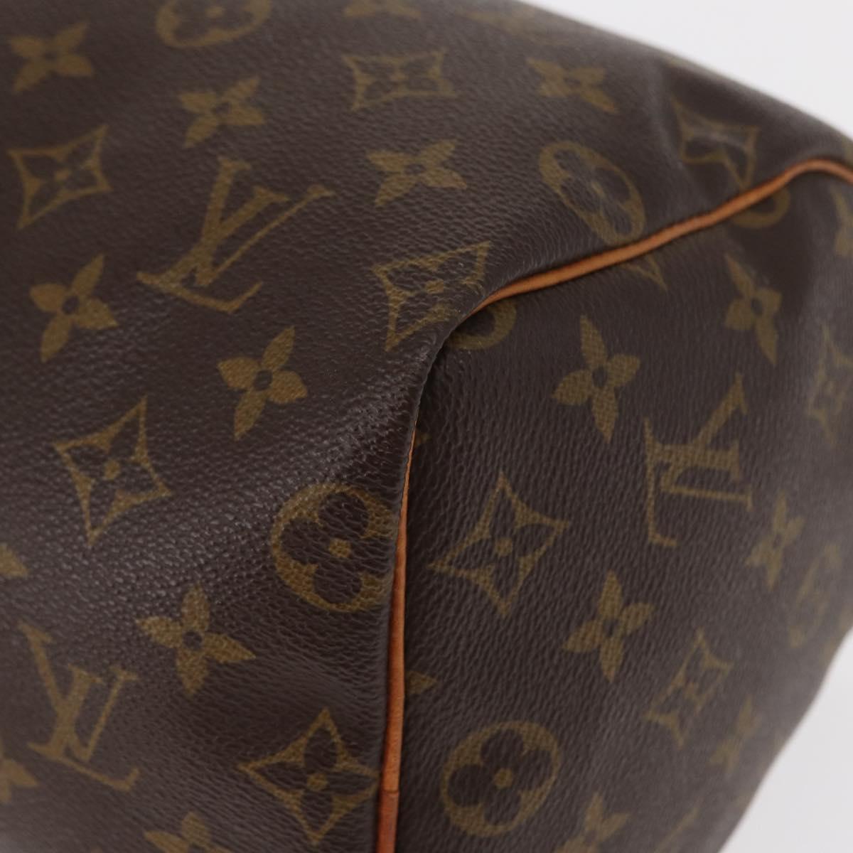 LOUIS VUITTON Monogram Speedy 25 Hand Bag M41528 LV Auth 155718