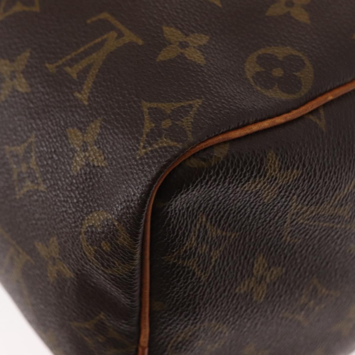 LOUIS VUITTON Monogram Speedy 25 Hand Bag M41528 LV Auth 155718