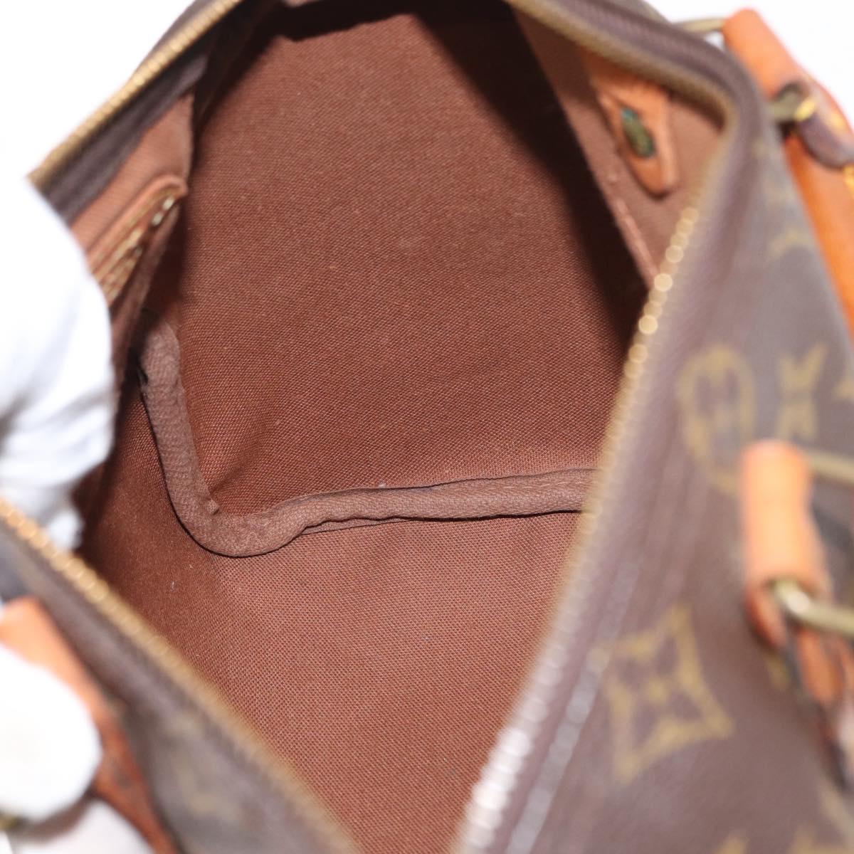 LOUIS VUITTON Monogram Speedy 25 Hand Bag M41528 LV Auth 155718