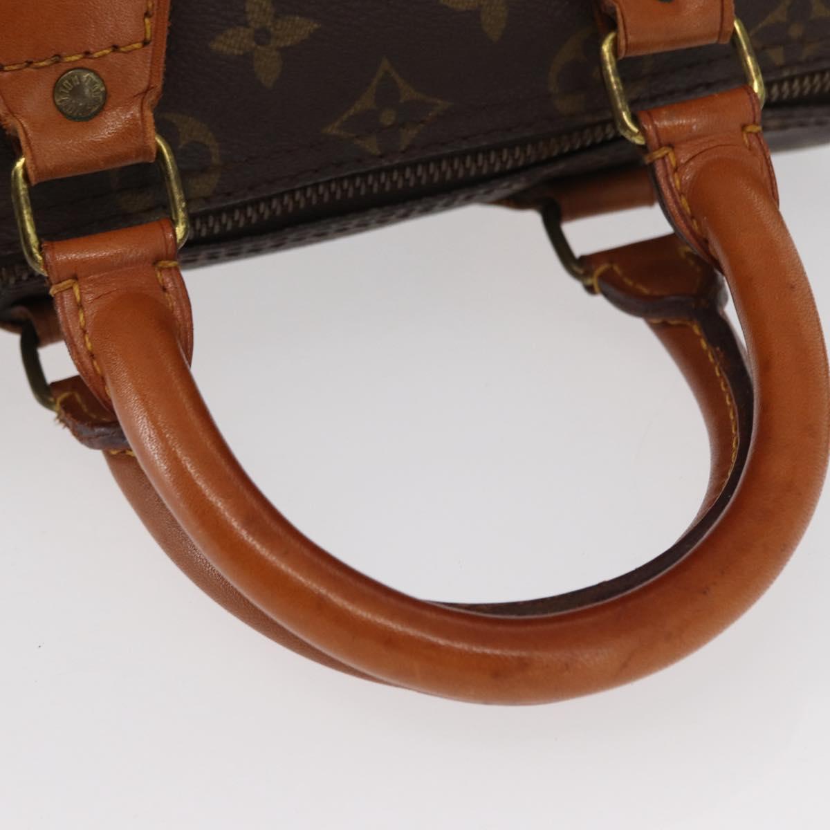 LOUIS VUITTON Monogram Speedy 25 Hand Bag M41528 LV Auth 155718