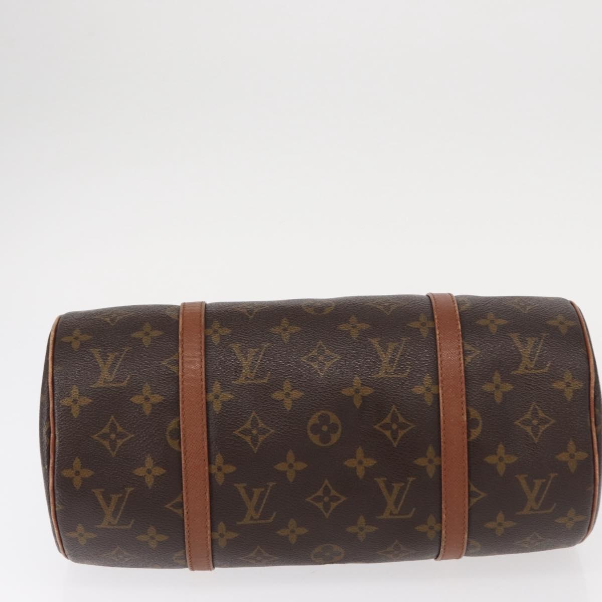 LOUIS VUITTON Monogram Papillon 30 Hand Bag M51385 LV Auth 155719
