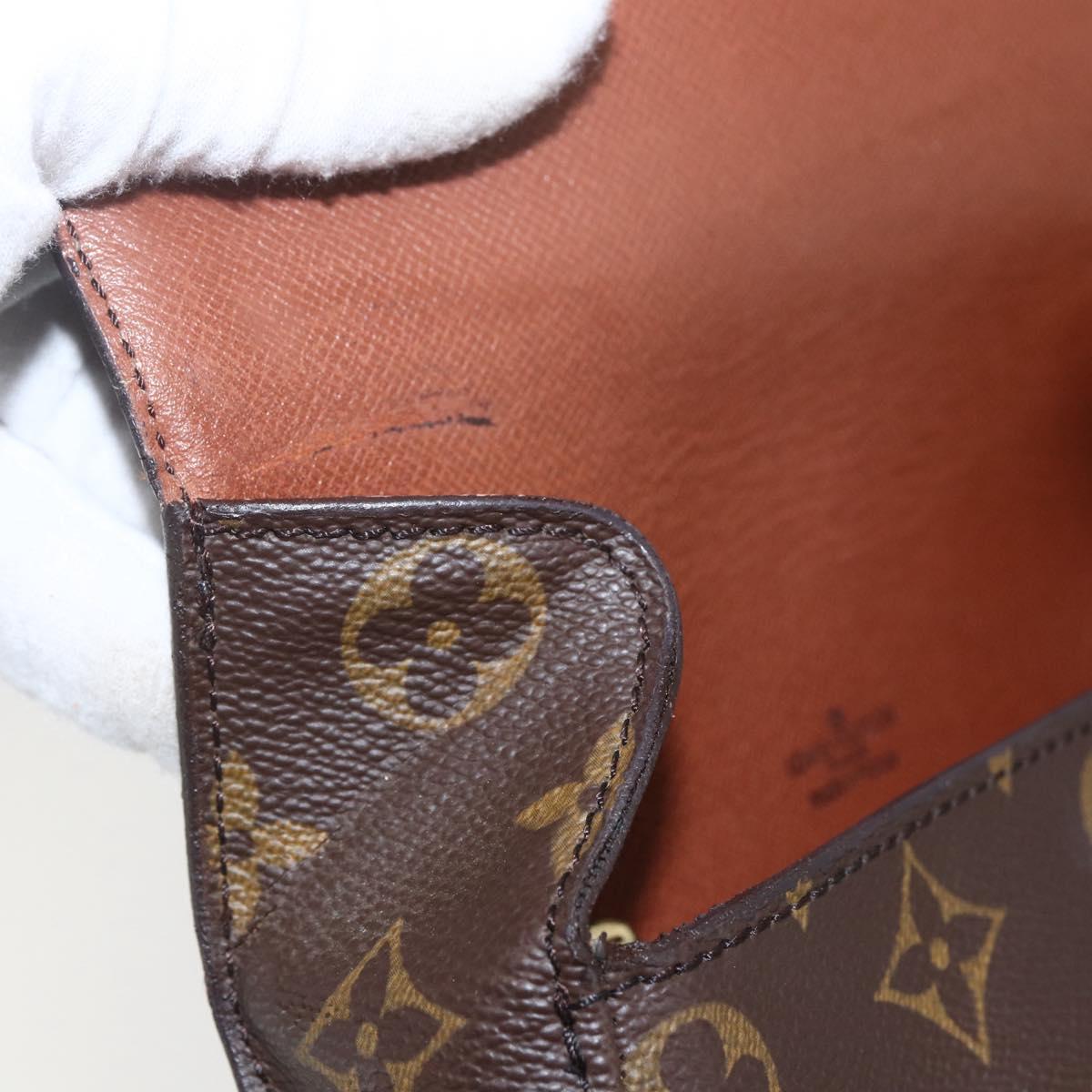 LOUIS VUITTON Monogram Saint Cloud MM Shoulder Bag M51243 LV Auth 155720