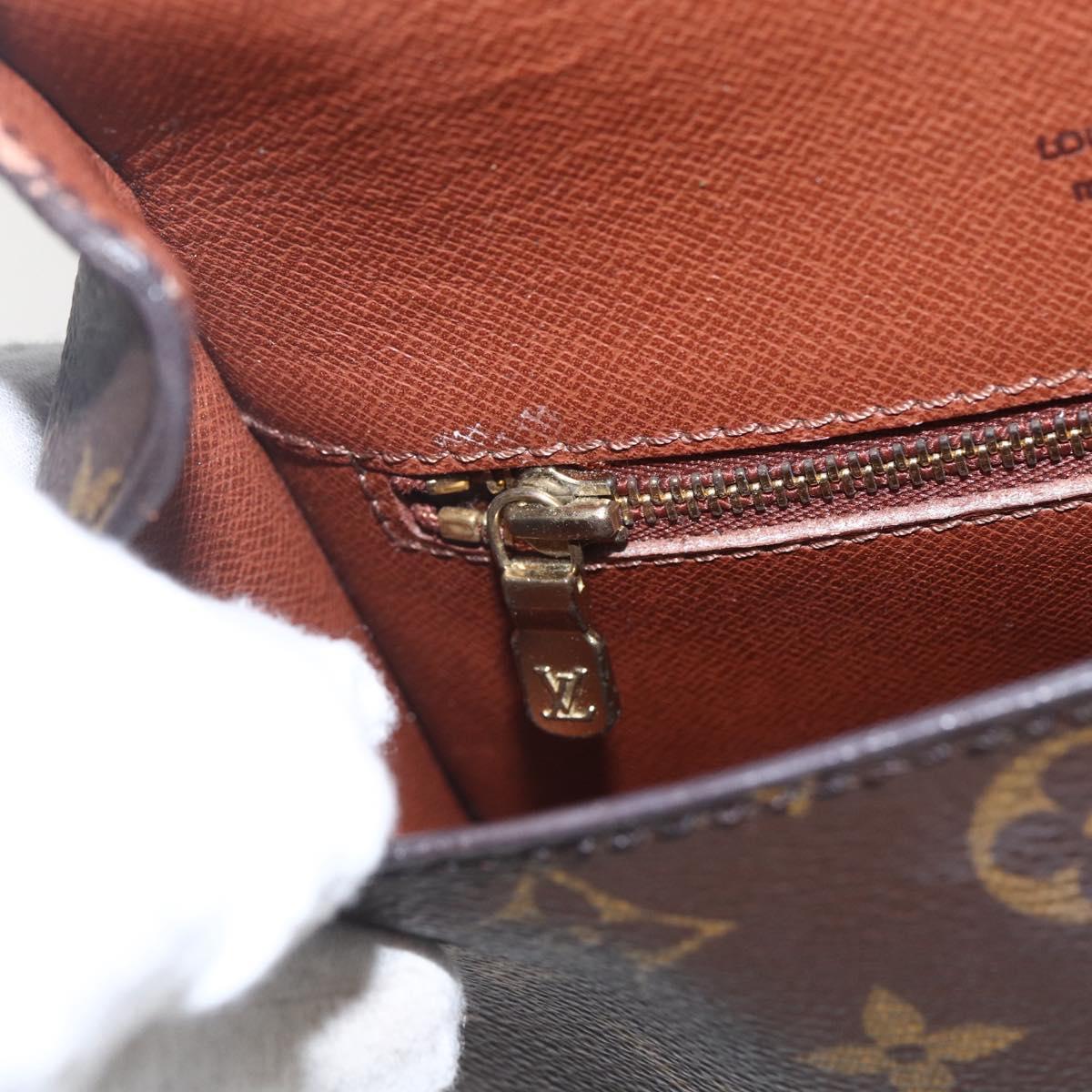 LOUIS VUITTON Monogram Saint Cloud MM Shoulder Bag M51243 LV Auth 155720