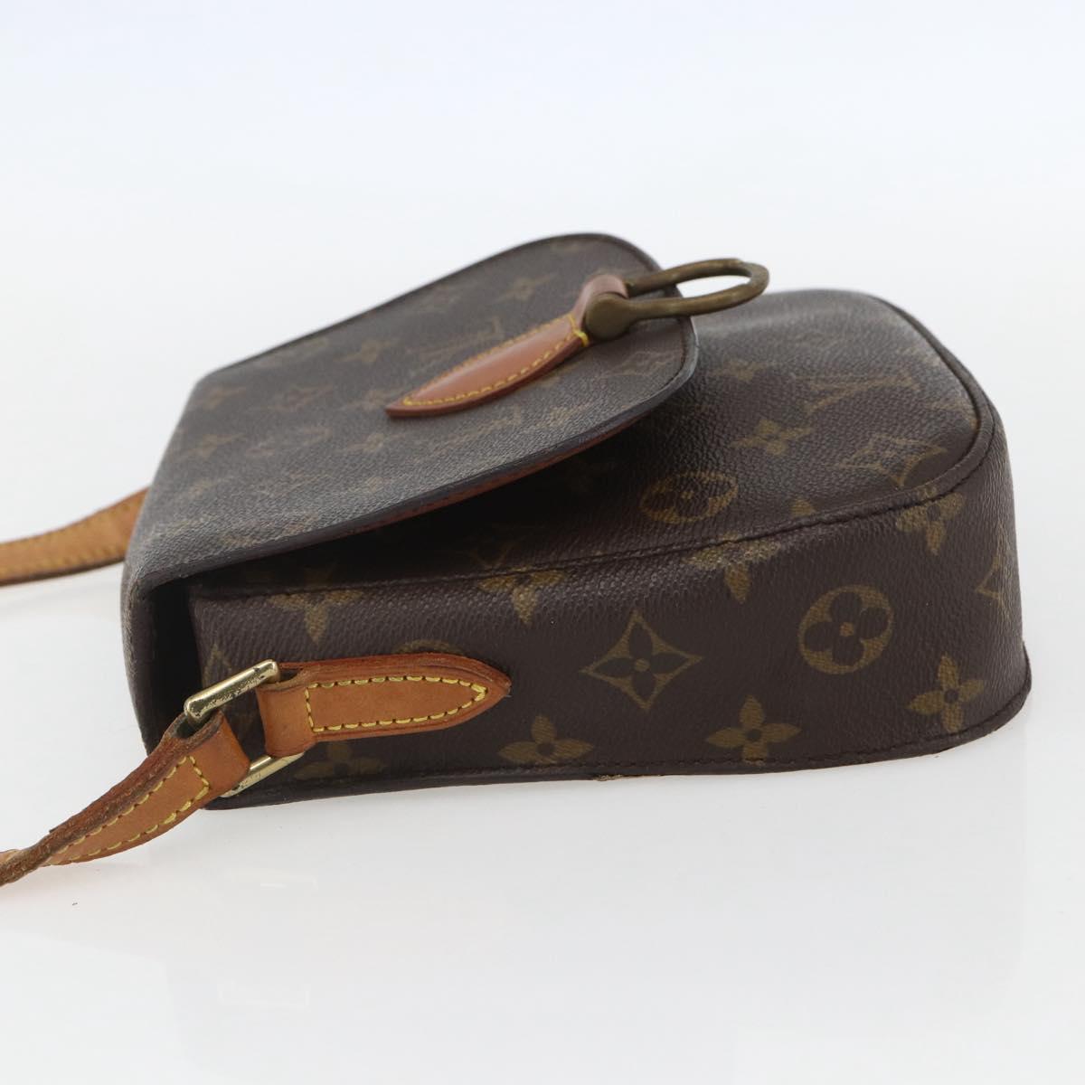 LOUIS VUITTON Monogram Saint Cloud MM Shoulder Bag M51243 LV Auth 155720