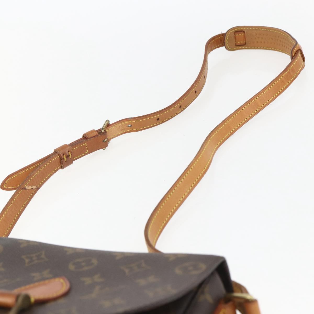 LOUIS VUITTON Monogram Saint Cloud MM Shoulder Bag M51243 LV Auth 155720