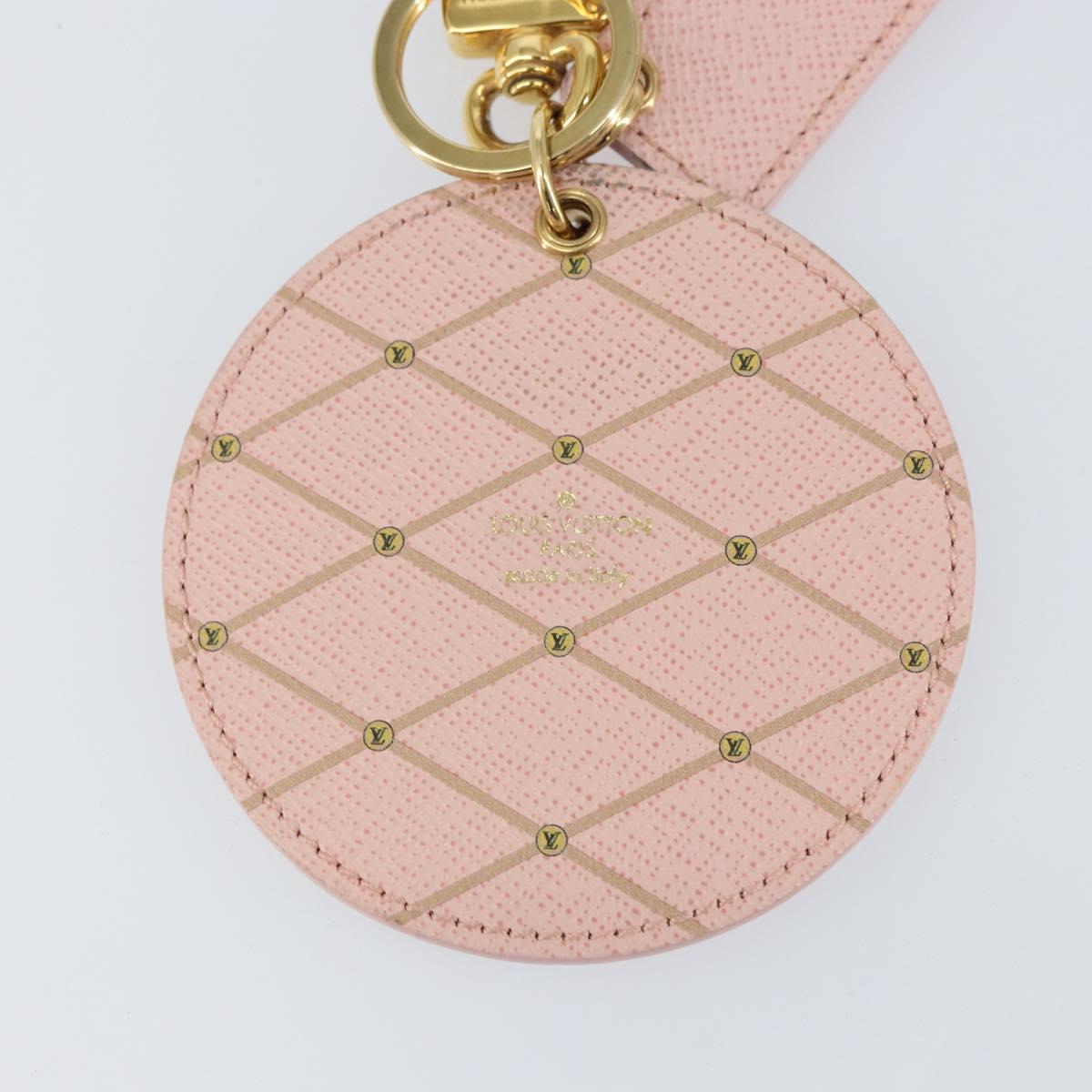 LOUIS VUITTON Damier Azur Porte Cles Illustrious Summer Trunk LV Auth 155752V