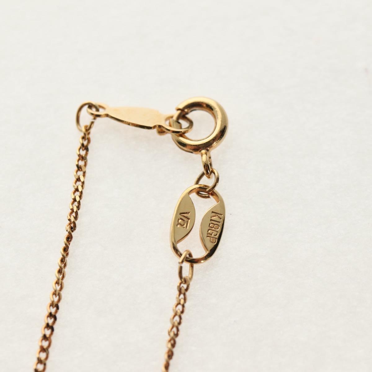 Christian Dior Earring metal 4 Set Gold Auth 155760