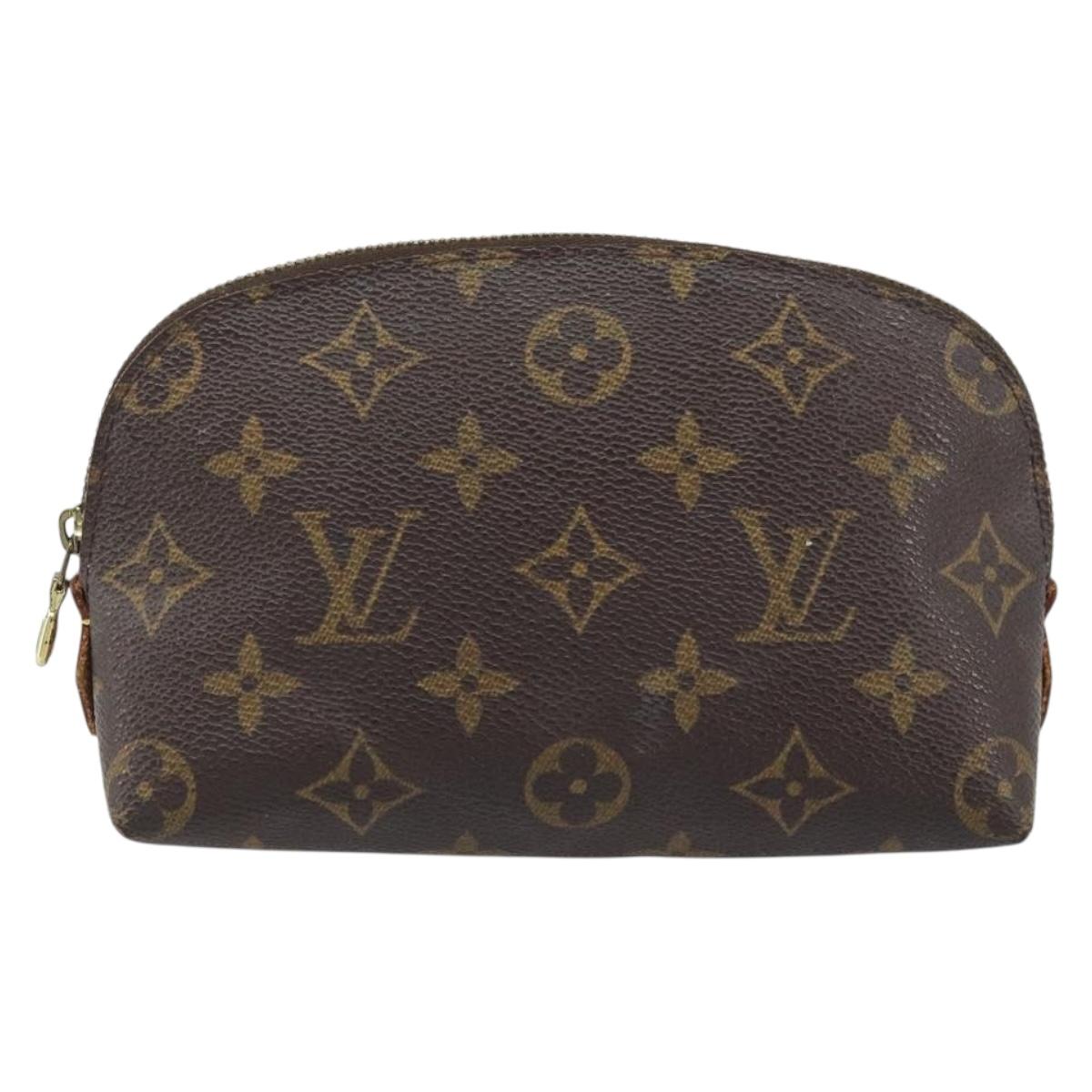 LOUIS VUITTON Monogram Pochette Cosmetic PM Pouch M43998 LV Auth 155787