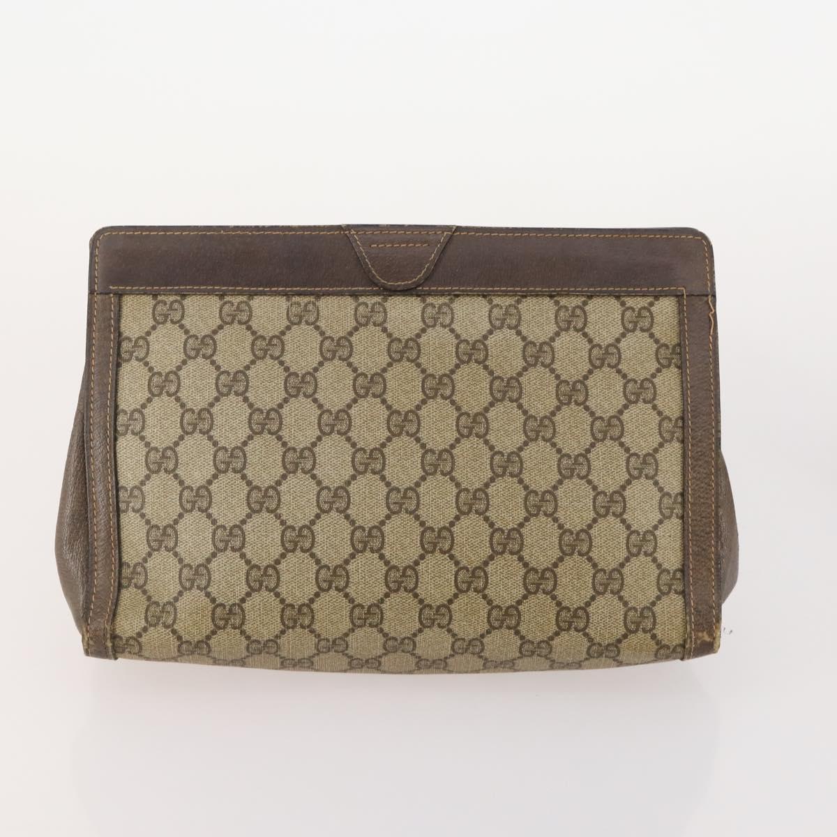 LOUIS VUITTON Saint Laurent Celine Hermes Gucci Bag PVC 7 Set Beige Auth 155795