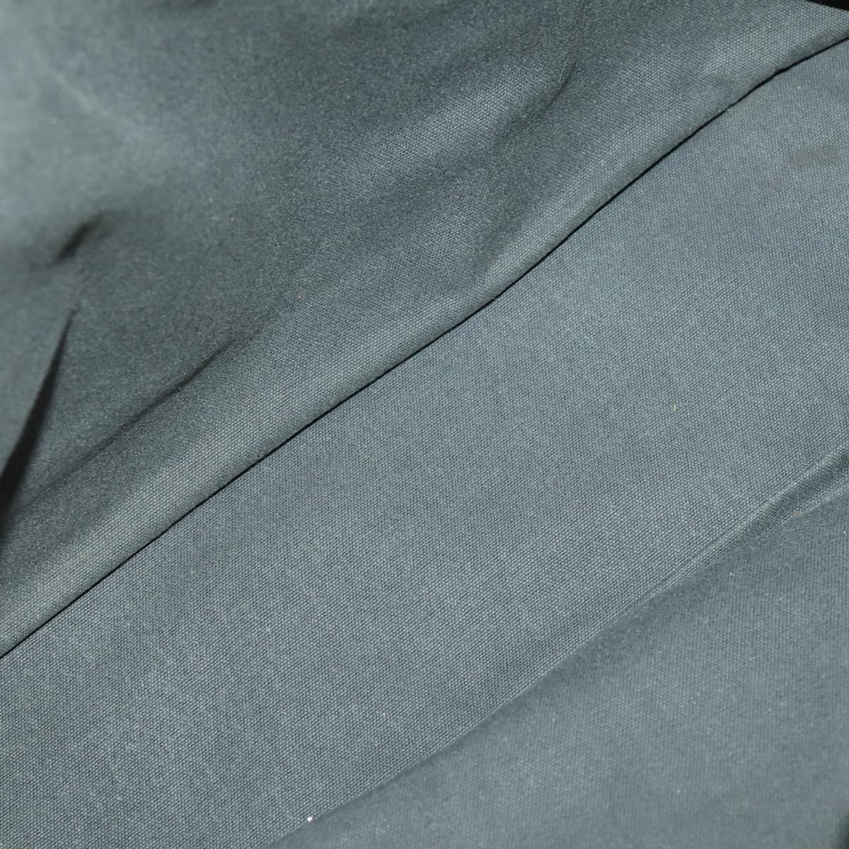 HERMES Tote Bag Canvas 4 Set Gray Auth 155796