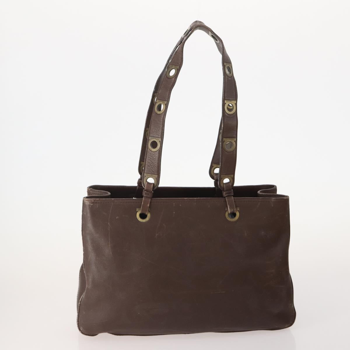 Salvatore Ferragamo Etro Loewe Bag PVC Suede Leather 5 Set Black Auth 155799