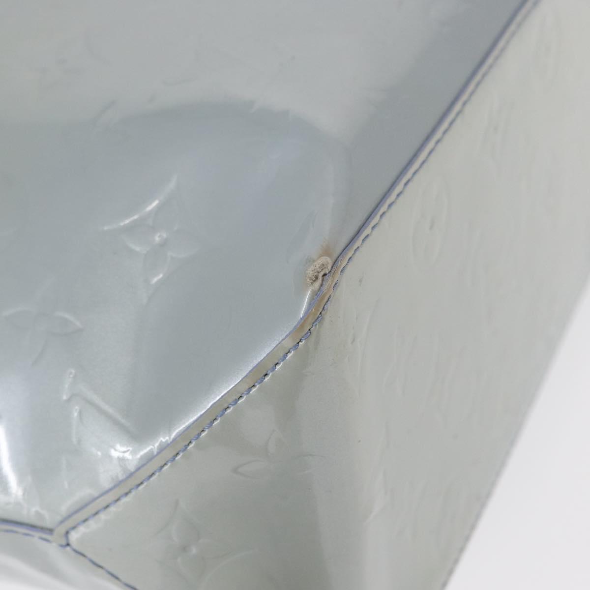 LOUIS VUITTON Monogram Vernis Reade MM Hand Bag Lavande M91226 LV Auth 155901