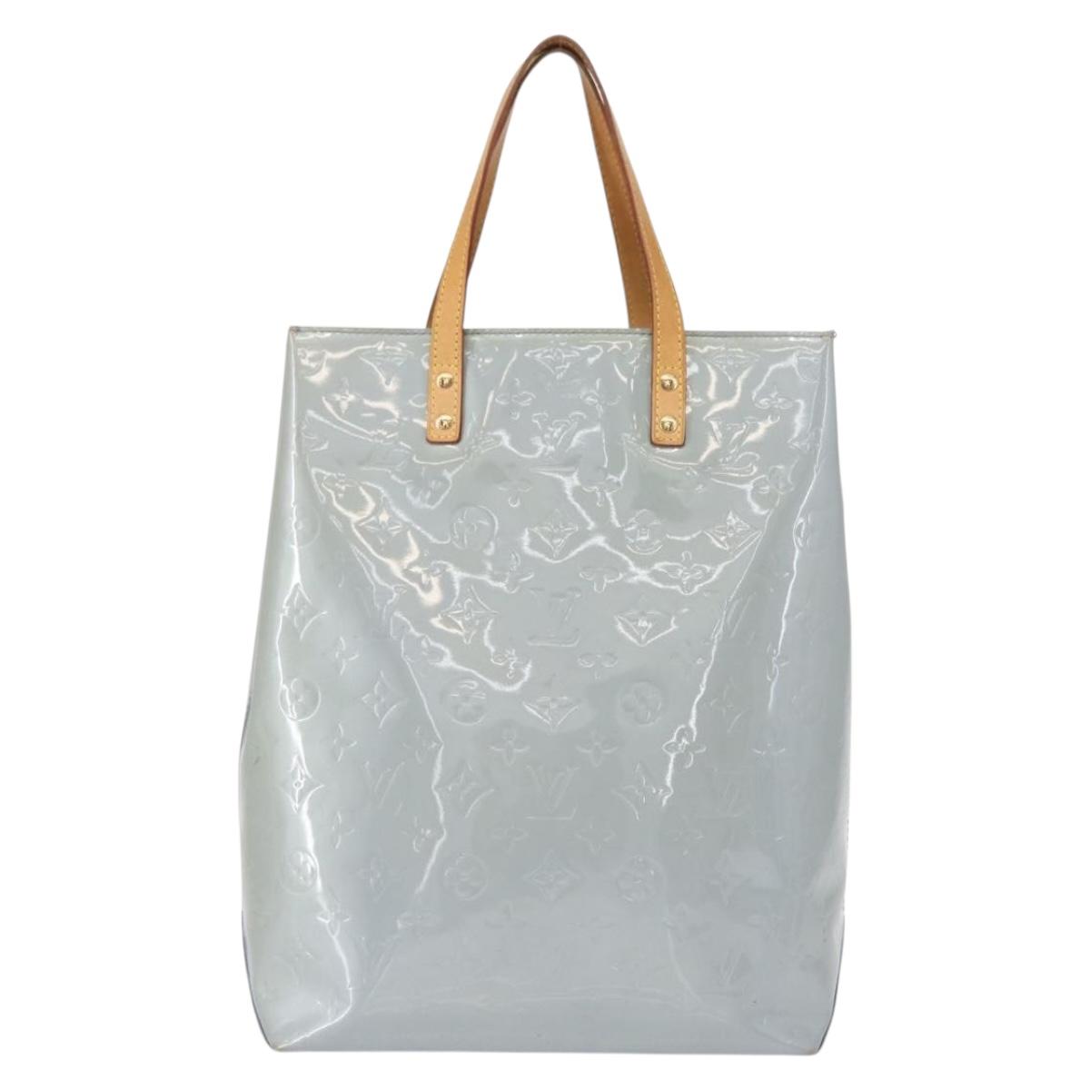 LOUIS VUITTON Monogram Vernis Reade MM Hand Bag Lavande M91226 LV Auth 155901