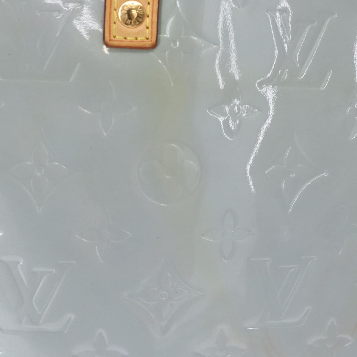 LOUIS VUITTON Monogram Vernis Reade MM Hand Bag Lavande M91226 LV Auth 155901